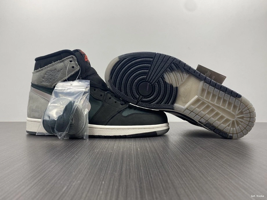 Jordan Air 1 Black Grey Gore-Tex Element DB2889-001 0417